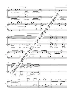 Skating Rink - Francey/Sirett - Choral Octavo - SSAA Accompanied