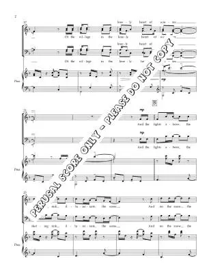 Skating Rink - Francey/Sirett - Choral Octavo - TTBB Accompanied
