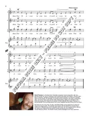 Come Rain or Come Shine - Francey/Sirett - Choral Octavo - SATB Accompanied