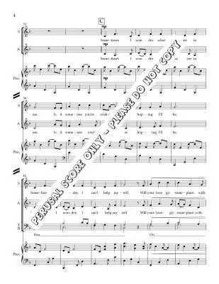 Come Rain or Come Shine - Francey/Sirett - Choral Octavo - SATB Accompanied