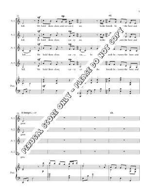 Breath Between - Francey/Sirett - Choral Octavo - SSAA Accompanied