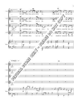 Breath Between - Francey/Sirett - Choral Octavo - SSAA Accompanied