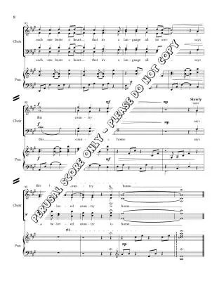 Sweet Home Canada - Belina/Sirett - Choral Octavo - SATB Accompanied