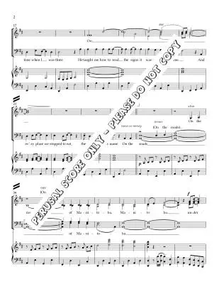 On the Roads of Manitoba - Belina/Nickel - Choral Octavo - SATB Accompanied