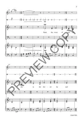 Comfort, Comfort - Goudimel/Tucker - SATB Accompanied (Opt. Flute/Tambourine)