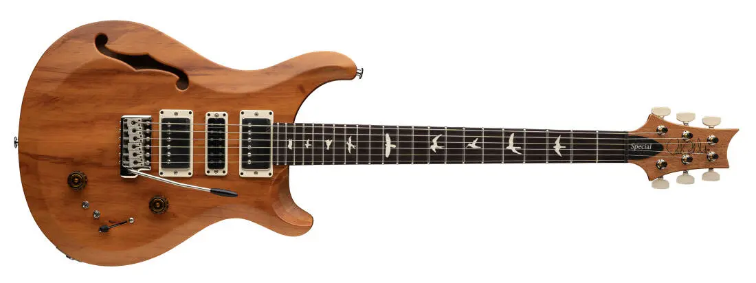 S2 Special Semi-Hollow Reclaimed Limited Edition Electric Guitar with Gigbag - Natural