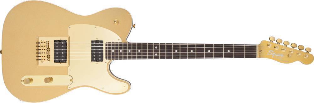 Squier Squier J5 Tele, Rosewood Fingerboard, Frost Gold