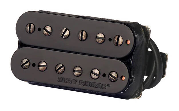 Dirty Fingers Onyx Pickup - Double Black