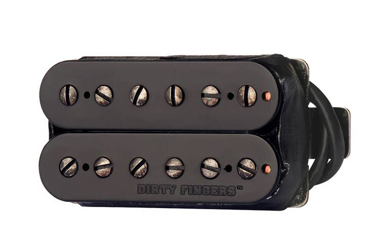 Gibson Pickup Shop Dirty Fingers SM Pickup - Onyx | Long