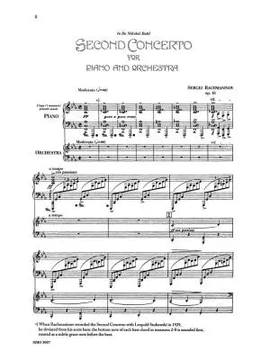 Concerto No. 2 in C Minor, Op. 18 - Rachmaninoff - Piano - Book/Audio Online