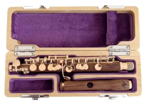 Mopane Piccolo with Silver-Plated Mechanism