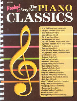 Hooked on the Very Best Piano Classics - Piano - Book