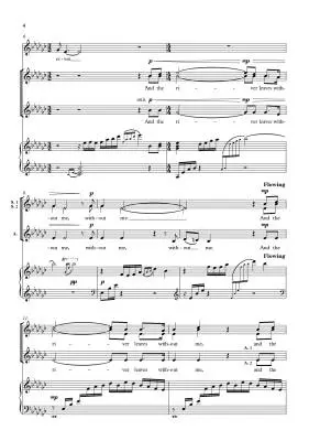 If the River Leaves - Esmail - Choral Octavo - SSAA Accompanied
