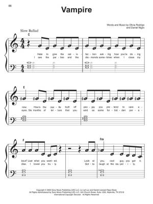 Chart Hits: Instant Piano Songs - Easy Piano Songs - Book/Audio Online