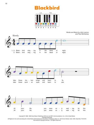 Piano-by-Color: the Beatles - Piano - Book