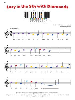Piano-by-Color: the Beatles - Piano - Book