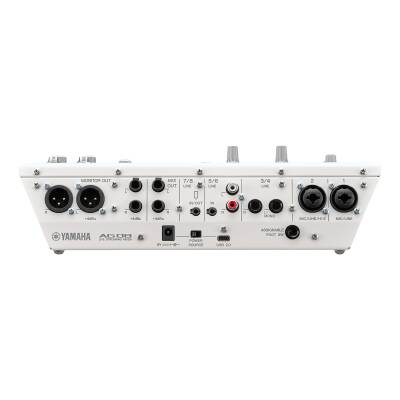 YAMAHA ag08 ホワイト Yamaha AG08 Live Streaming Mixer - White | Long & McQuade