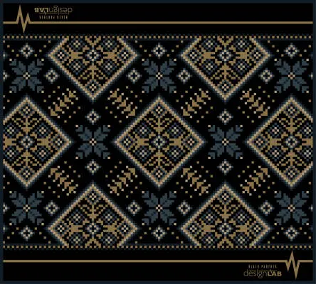 Mapex - Professional Drum Rug - Graphite Pixel