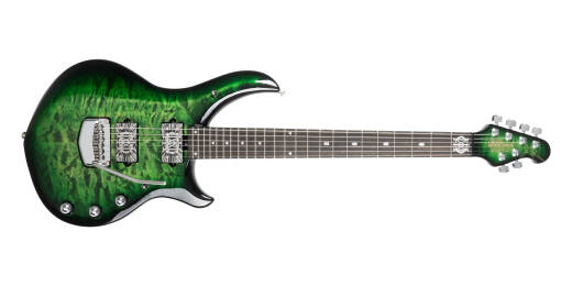 Ernie Ball Music Man - BFR Majesty Electric Guitar with Case - Malachite