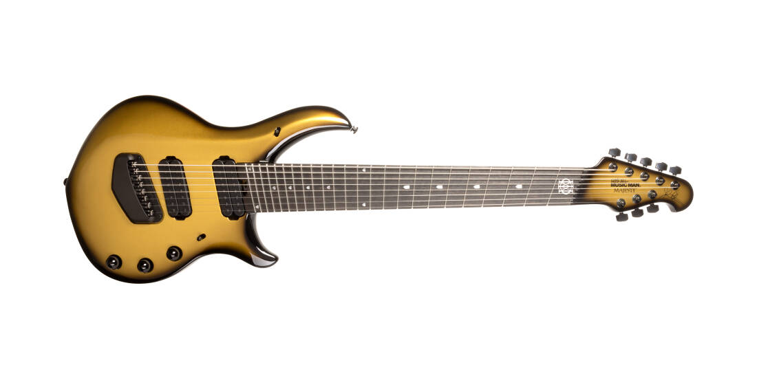 Majesty 8-String Electric Guitar with Case - Gold Eclipse