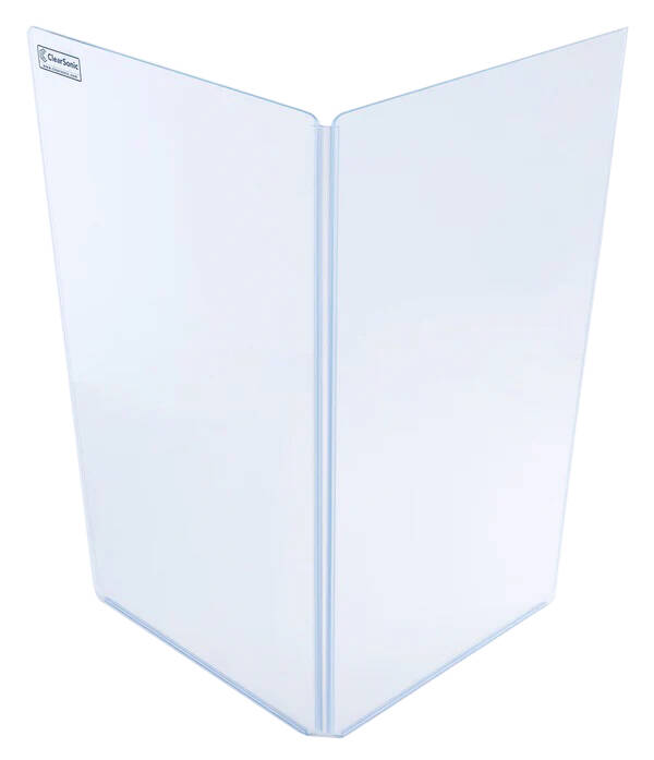 2-Panel Acrylic Drum Shield - 4\'