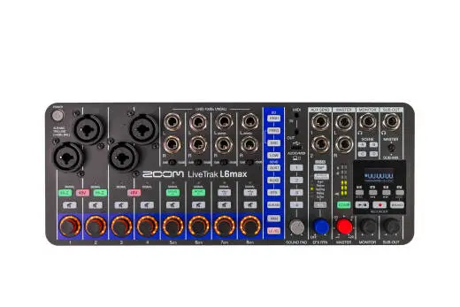 Zoom - LiveTrak L6max 12-Channel Mixer & Recorder