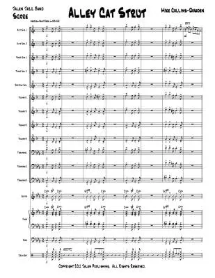 Alley Cat Strut - Collins-Dowden - Jazz Ensemble - Gr. 1