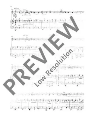 Hungarian Dance No.6 in B-flat Major - Brahms/Joachim  - Violin/Piano - Sheet
