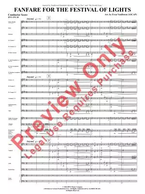 Fanfare for the Festival of Lights - VanDoren - Full Orchestra - Gr. 4