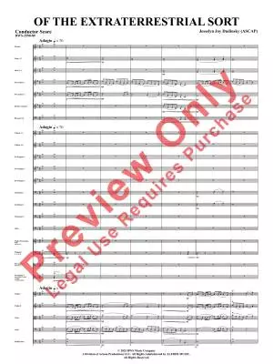 Of the Extraterrestrial Sort - Dudinsky - Full Orchestra - Gr. 4