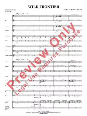Wild Frontier - Dudinsky - Concert Band - Gr. 2.5
