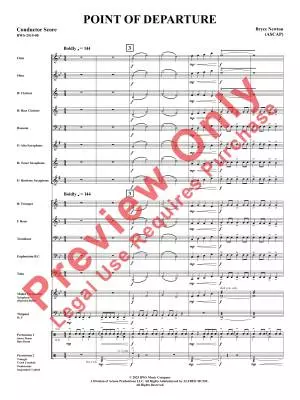 Point of Departure - Newton - Concert Band - Gr. 1