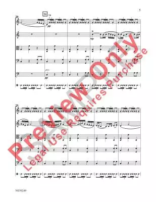 Bolero for Strings - Ravel/Law - String Orchestra - Gr. 4.5