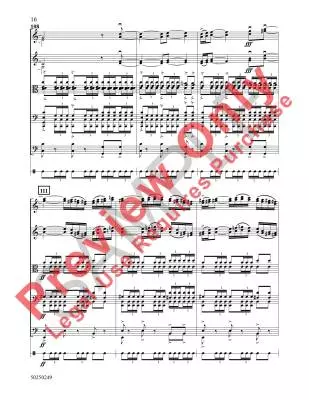 Bolero for Strings - Ravel/Law - String Orchestra - Gr. 4.5