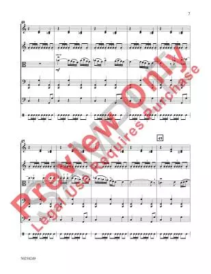 Bolero for Strings - Ravel/Law - String Orchestra - Gr. 4.5