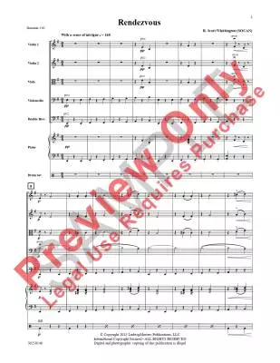 Rendezvous - Whittington  - String Orchestra  - Gr. 2.5