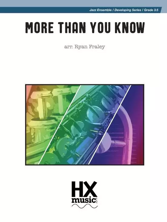 More than You Know - Rose/Iliscu/Youmans/Fraley - Jazz Ensemble - Gr. 3.5