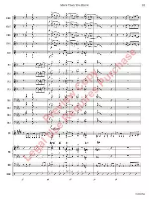 More than You Know - Rose/Iliscu/Youmans/Fraley - Jazz Ensemble - Gr. 3.5