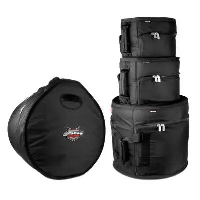 Ahead - 4-Piece Armor Drum Cases (10,12,16,22)