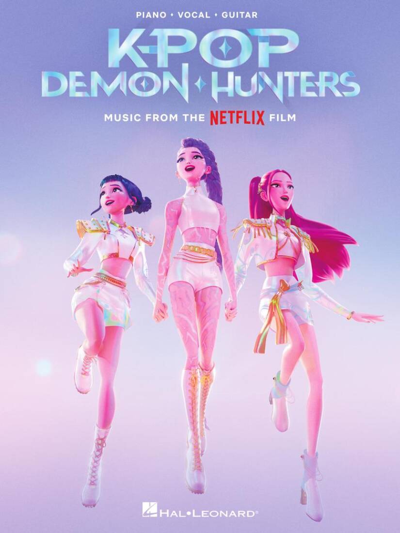 KPop Demon Hunters (Music from the Netflix Film) - Piano/Vocal/Guitar - Book