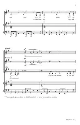 Golden (from KPop Demon Hunters) - Emerson - Choral Octavo - SSA Accompanied