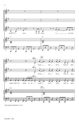 Golden (from KPop Demon Hunters) - Emerson - Choral Octavo - SSA Accompanied
