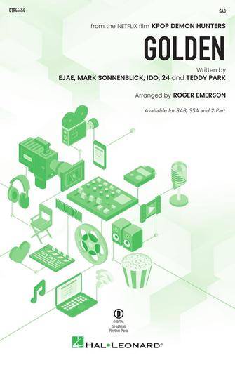 Golden (from KPop Demon Hunters) - Emerson - Choral Octavo - SAB Accompanied