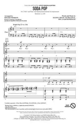 Soda Pop (from KPop Demon Hunters) - Emerson - Choral Octavo - 2-Pt Accompanied