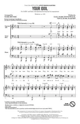 Your Idol (from KPop Demon Hunters) - Brymer - Choral Octavo - SATB Accompanied