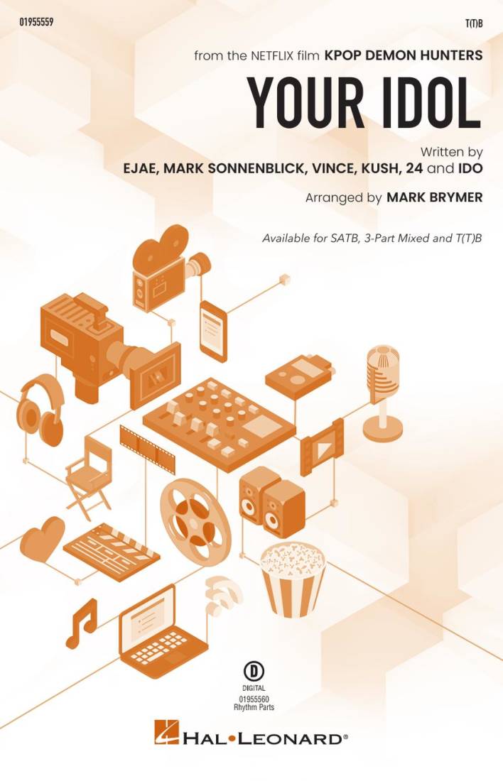 Your Idol (from KPop Demon Hunters) - Brymer - Choral Octavo - T(T)B Accompanied