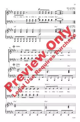 What It Sounds Like (from KPop Demon Hunters) - Zaino - Choral Octavo - SATB Accompanied