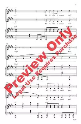 What It Sounds Like (from KPop Demon Hunters) - Zaino - Choral Octavo - 2-Pt Accompanied