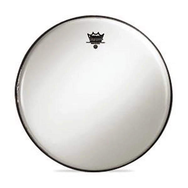 Ambassador Smooth White Bass Drum Head - 20 Inch