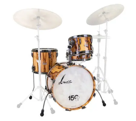 Sonor - 150th Anniversary Craftsmens Collection Vintage Shell Pack (20,12,14,SD) - African Marble